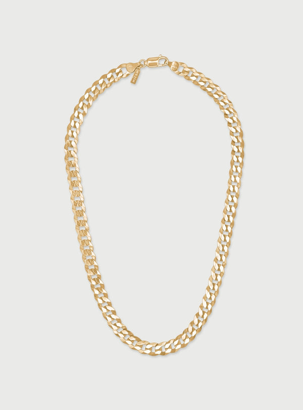 7MM CLEO CURB CHAIN NECKLACE