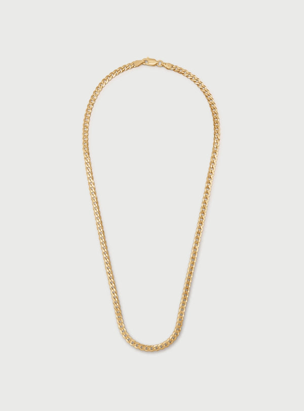 4MM CLEO CURB CHAIN NECKLACE