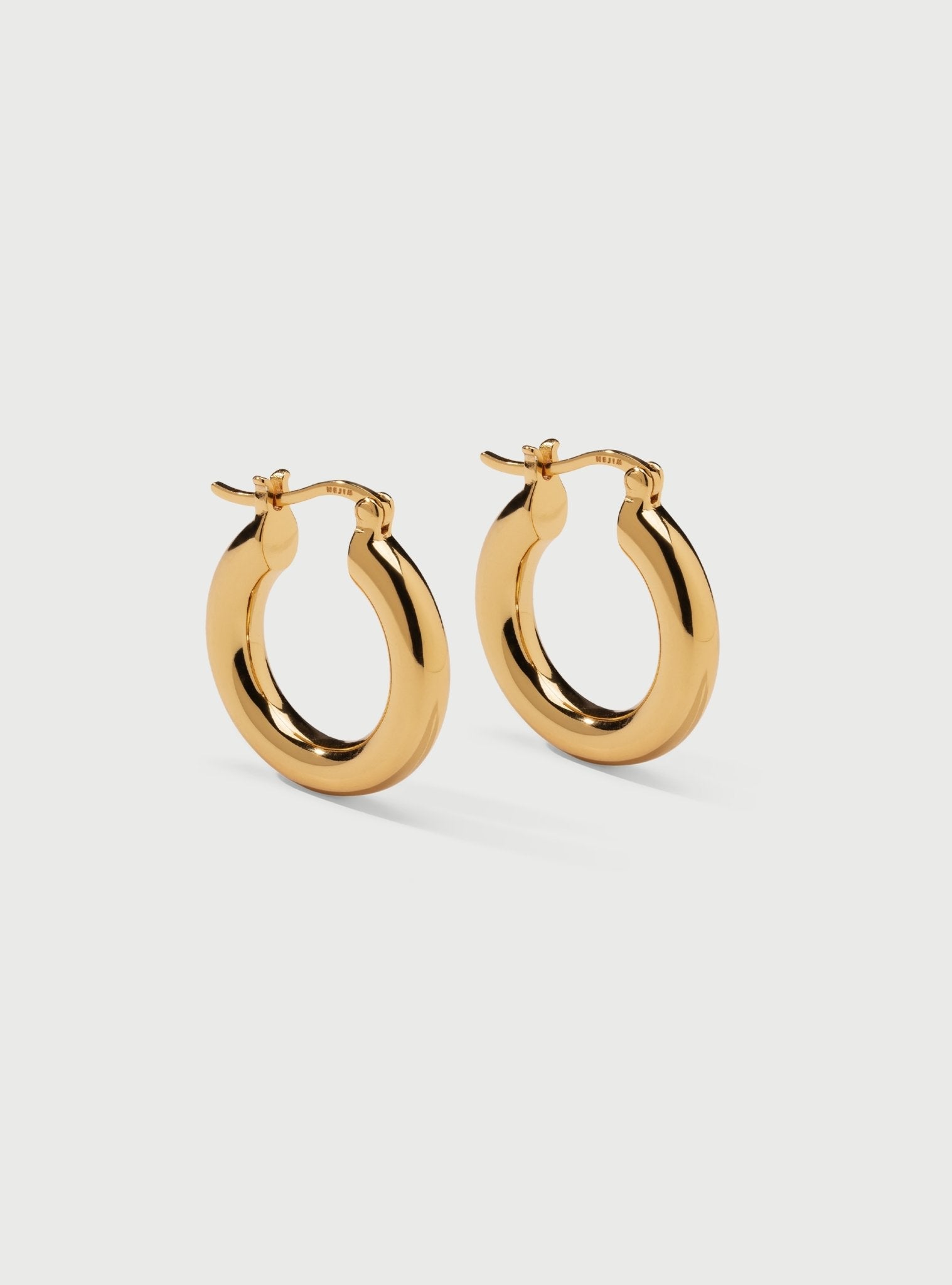 OSLO HOOPS - 18K GOLD VERMEIL - Nejim
