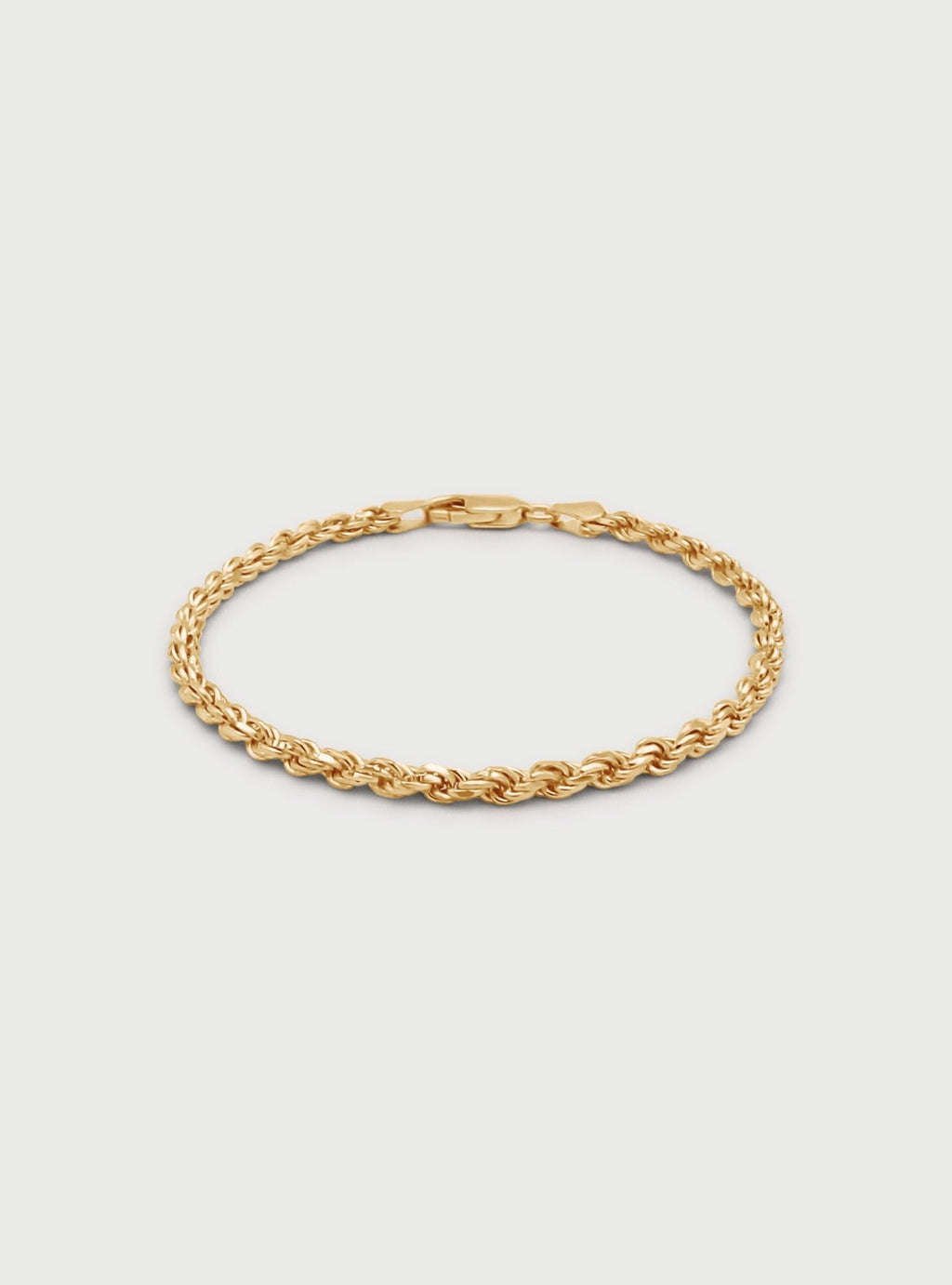 PHAROS ROPE BRACELET - 14K ITALIAN GOLD VERMEIL - Nejim
