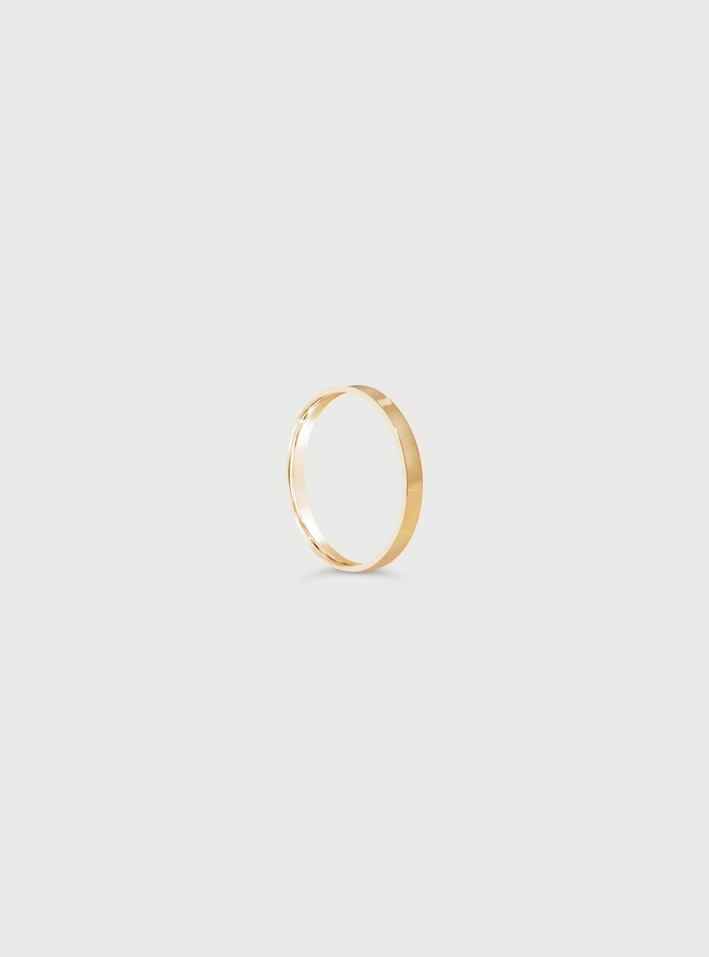 REMUS CLASSIC FLAT BAND - 14k GOLD FILLED - Nejim