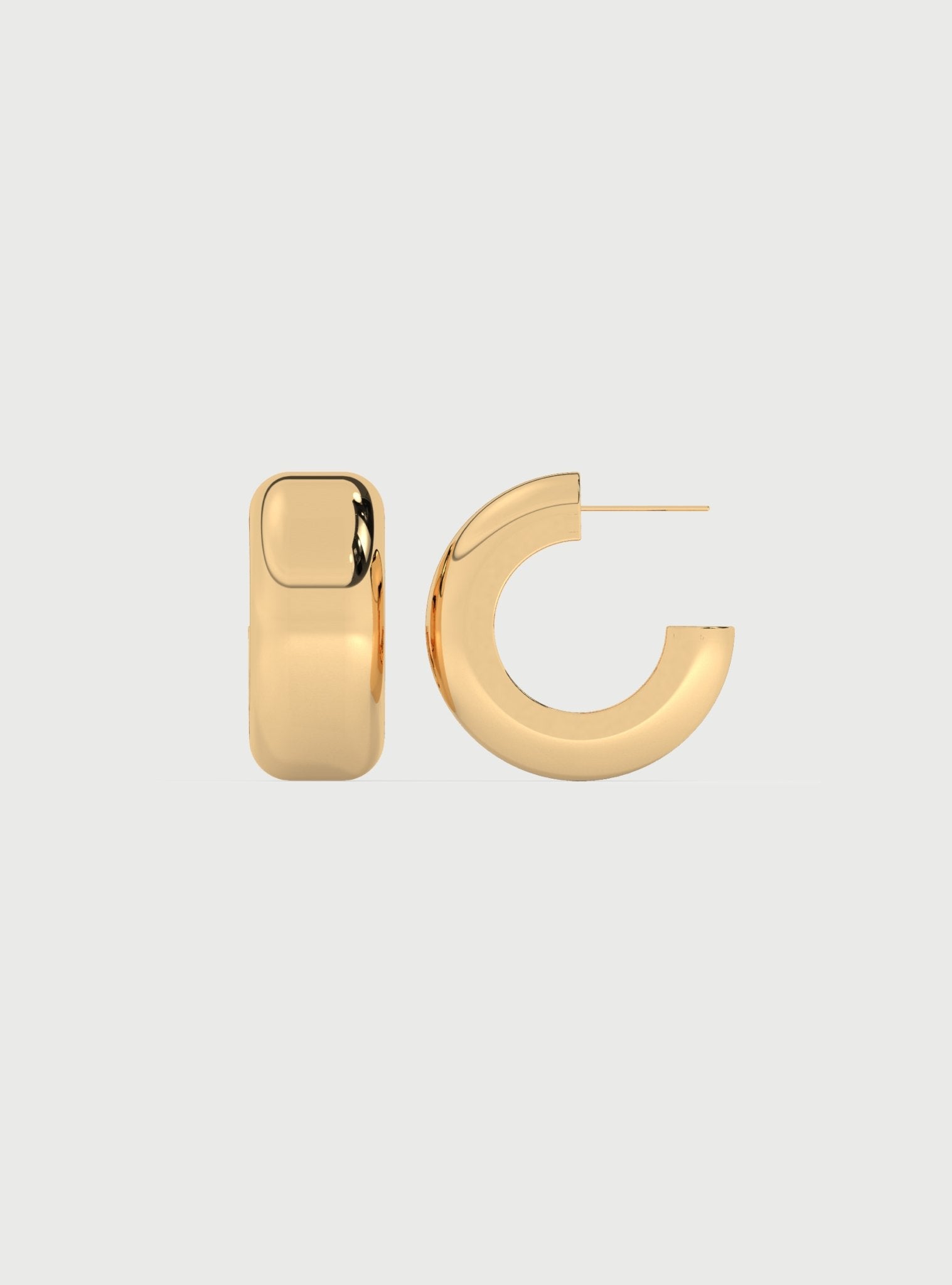 ROMA HOOPS - COMING SOON - 18K GOLD VERMEIL - Nejim