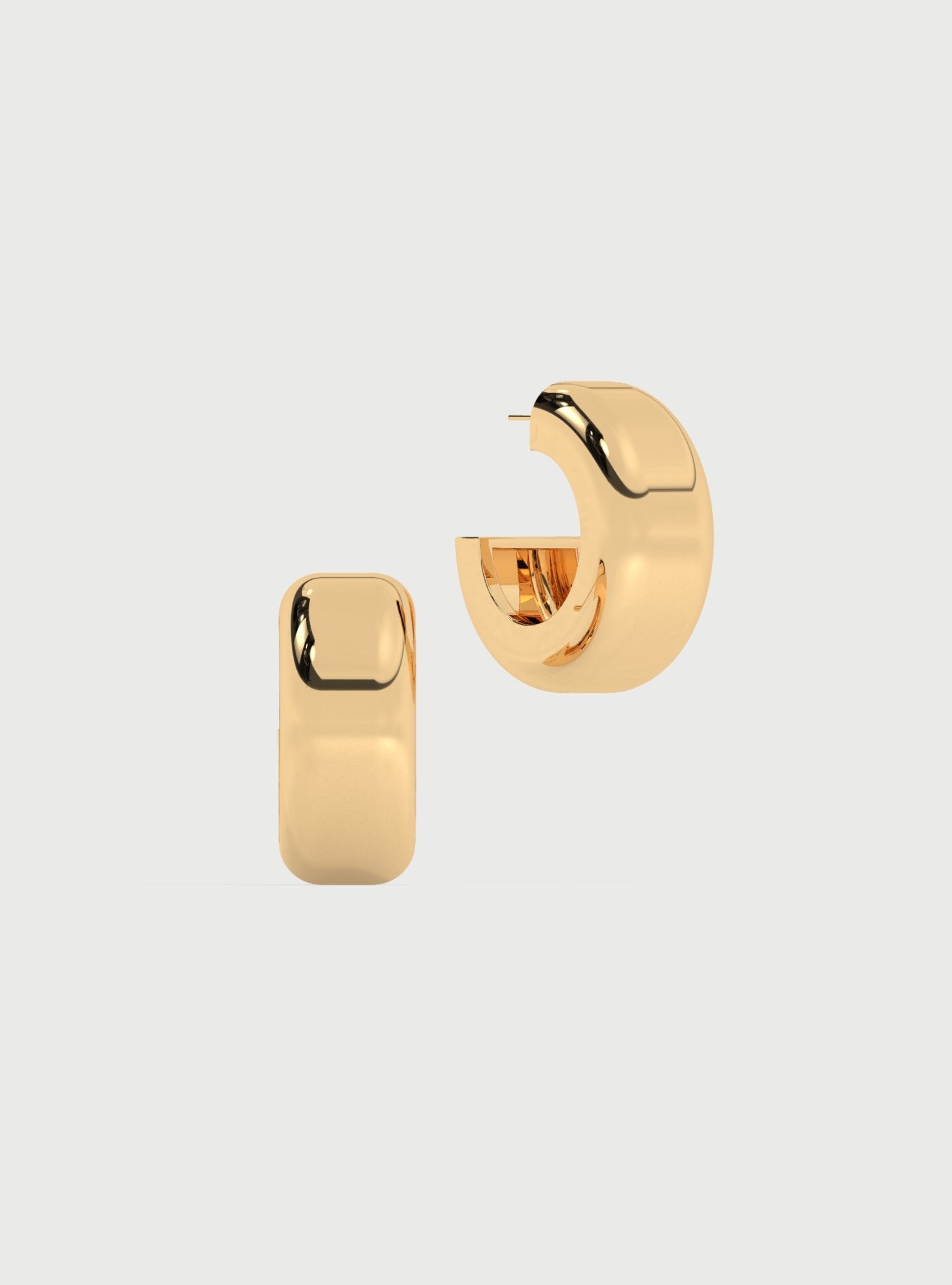 ROMA HOOPS - COMING SOON - 18K GOLD VERMEIL - Nejim