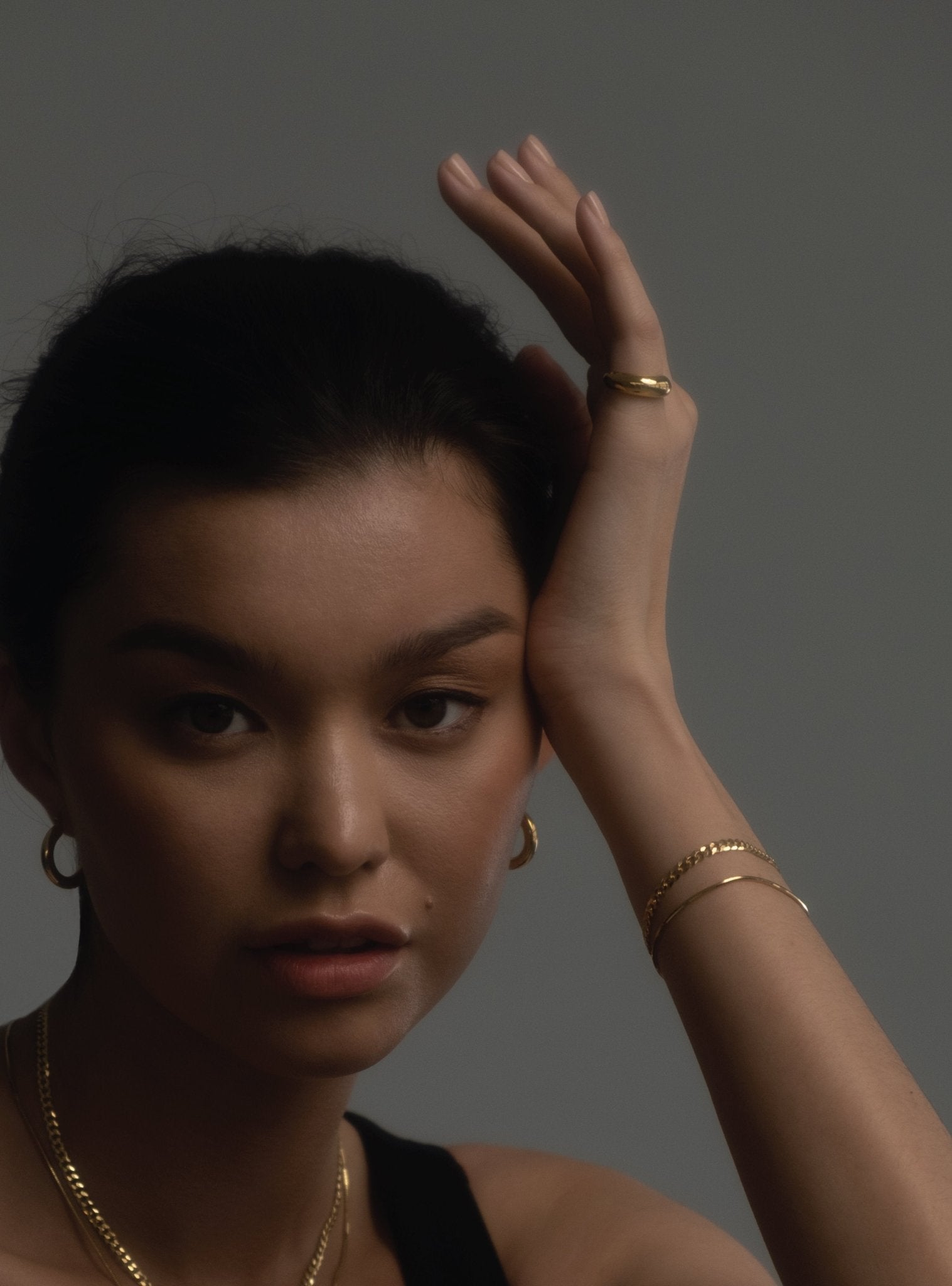 SERA SNAKE BRACELET - 14K ITALIAN GOLD VERMEIL - Nejim
