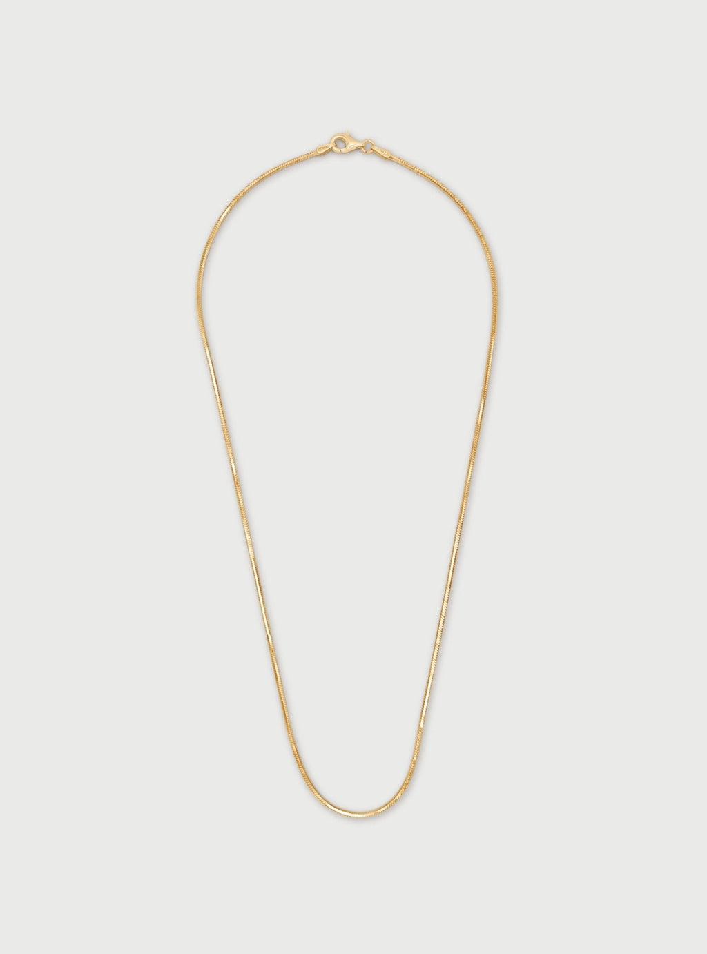 SERA SNAKE CHAIN - 14K ITALIAN GOLD VERMEIL - Nejim